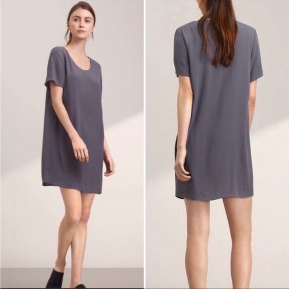 Aritzia Dresses & Skirts - Aritzia Wilfred Free TeigenT-Shirt  Shift Dress Purple